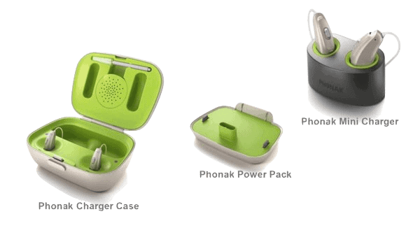 phonak hearing aid chargers